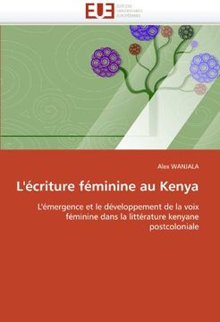 portada L'Ecriture Feminine Au Kenya