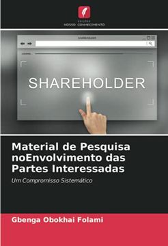portada Material de Pesquisa Noenvolvimento das Partes Interessadas: Um Compromisso Sistemático (in Portuguese)