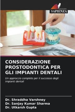 portada Considerazione Prostodontica Per Gli Impianti Dentali (in Italian)