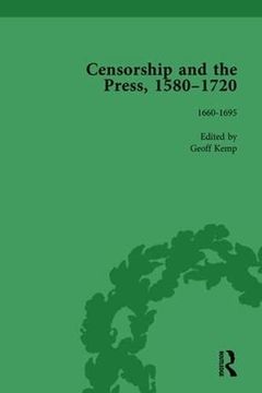 portada Censorship and the Press, 1580-1720, Volume 3 (en Inglés)