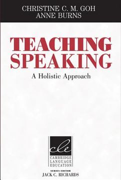 portada Teaching Speaking (Cambridge Language Education) (en Inglés)