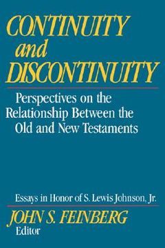 portada continuity and discontinuity: perspectives on the relationship between the old and new testaments (in English)