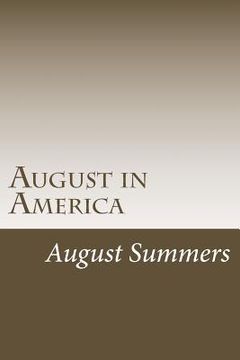 portada August in America (en Inglés)