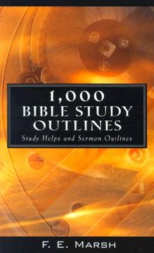 portada 1000 bible study outlines
