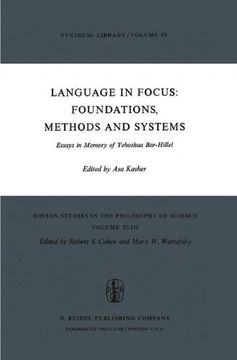 portada Language in Focus: Foundations, Methods and Systems : Essays in Memory of Yehoshua Bar-Hillel (Boston Studies in the Philosophy and History of Science)