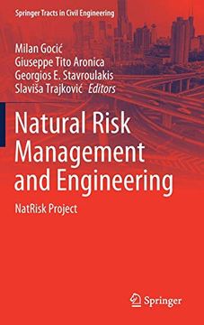 portada Natural Risk Management and Engineering: Natrisk Project (Springer Tracts in Civil Engineering) (in English)