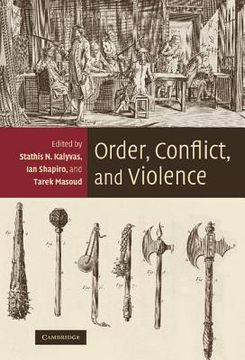 portada Order, Conflict, and Violence (en Inglés)