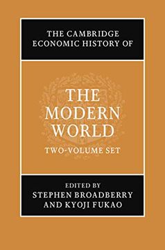 portada The Cambridge Economic History of the Modern World 2 Volume Hardback set (en Inglés)