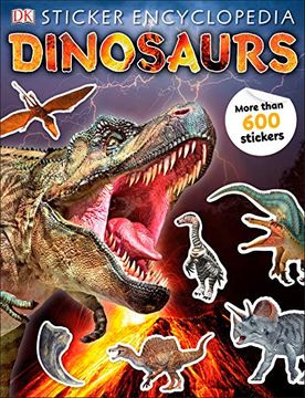 portada Sticker Encyclopedia Dinosaurs (Sticker Encyclopedias) 