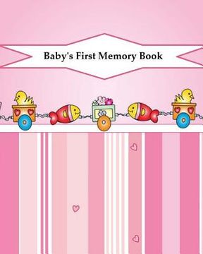 portada Baby's First Memory Book: Baby's First Memory Book; Flower Girl (in English)