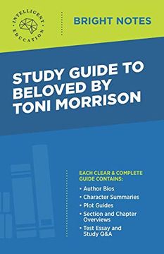 portada Study Guide to Beloved by Toni Morrison (Bright Notes) (en Inglés)