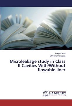 portada Microleakage study in Class II Cavities With/Without flowable liner