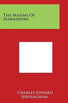 portada The Maxims of Marmaduke