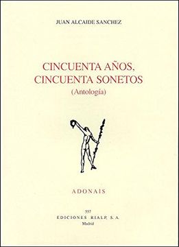 portada Cincuenta años, cincuenta sonetos (Antología) (Poesía. Adonais)