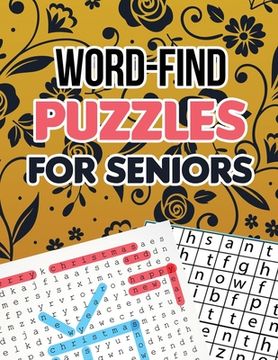 portada Word-Find Puzzles for Seniors: Word Search Brain Workouts Book, Word Searches to Challenge Your Brain, Brian Game Book for Seniors in This Christmas (en Inglés)