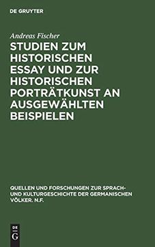 portada Studien zum Historischen Essay und zur Historischen Porträtkunst an Ausgewählten Beispielen (in German)