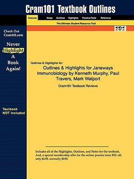 portada outlines & highlights for janeways immunobiology by kenneth murphy, paul travers, mark walport