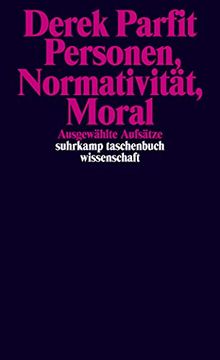 portada Personen, Normativität, Moral: Ausgewählte Aufsätze (Suhrkamp Taschenbuch Wissenschaft) (en Alemán)