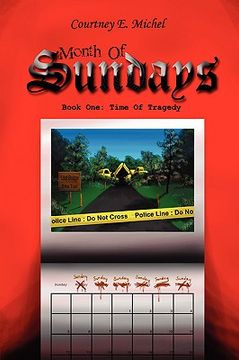 portada month of sundays, book one: time of tragedy (en Inglés)