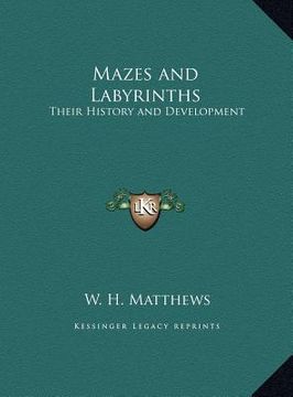 portada mazes and labyrinths: their history and development