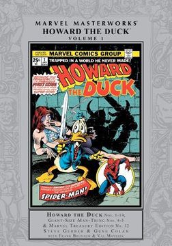 portada Mmw Howard the Duck hc 01 (Marvel Masterworks) (in English)