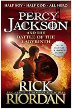 portada Percy Jackson and the Battle of the Labyrinth (Book 4) (en Inglés)