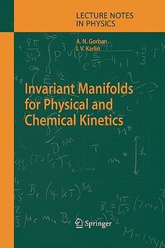 portada invariant manifolds for physical and chemical kinetics (en Inglés)