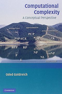 portada Computational Complexity Hardback: A Conceptual Perspective: 0 