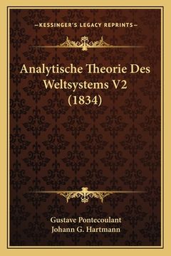 portada Analytische Theorie Des Weltsystems V2 (1834) (en Alemán)