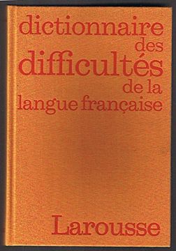portada Dictionnaire des Difficultés de la Langue Française