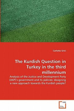 portada the kurdish question in turkey in the third millennium (en Inglés)