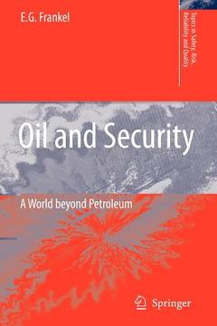 portada oil and security: a world beyond petroleum (en Inglés)