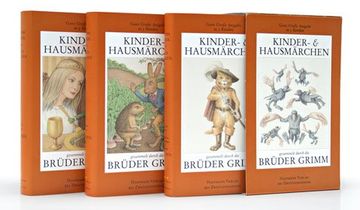 portada Brüder Grimm Kinder- und Hausmärchen. Die Ganz Große Ausgabe in 3 Bänden (en Alemán)