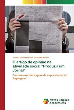 portada O Artigo de Opinião na Atividade Social "Produzir um Jornal": O Ensino-Aprendizagem de Capacidades de Linguagem