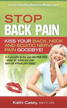 portada stop back pain