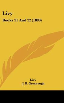 portada livy: books 21 and 22 (1893) (en Inglés)