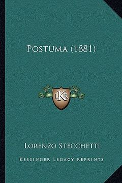 portada postuma (1881) (in English)