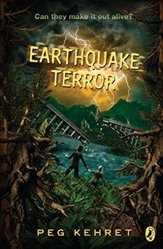 portada Earthquake Terror (Puffin Novel) (en Inglés)