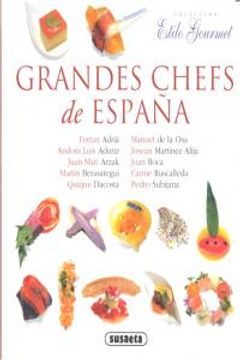 portada Grandes Chefs De España (Estilo Gourmet)