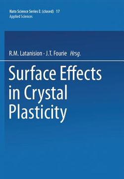 portada Surface Effects in Crystal Plasticity (en Inglés)