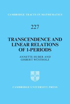 portada Transcendence and Linear Relations of 1-Periods (Cambridge Tracts in Mathematics) (en Inglés)