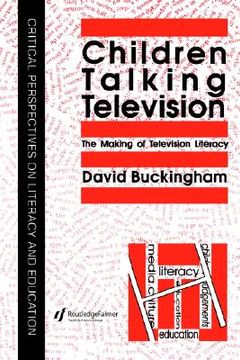 portada children talking television; the making of television literacy