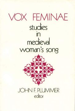 portada Vox Feminae: Studies in Medieval Woman's Songs (Studies in Medieval Culture) 