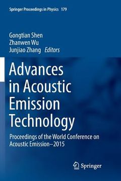 portada Advances in Acoustic Emission Technology: Proceedings of the World Conference on Acoustic Emission-2015 (en Inglés)