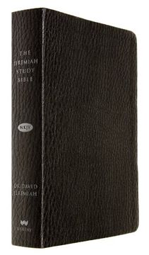 portada The Jeremiah Study Bible, Nkjv: Black Leatherluxe® w (in English)