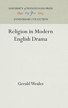 portada Religion in Modern English Drama (en Inglés)