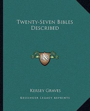 portada twenty-seven bibles described (en Inglés)