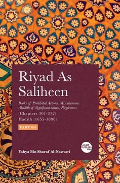 portada Riyad As Saliheen: Part 6 (en Inglés)
