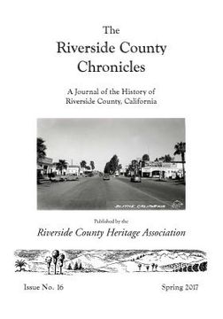 portada Riverside County Chronicles Vol 16 (en Inglés)