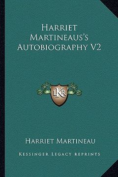 portada harriet martineaus's autobiography v2 (in English)
